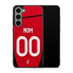 Générique Samsung Galaxy A23 ile Uyumlu Telefon Kılıfı Ev Ren Geyiği Futbol Forması Özelleştirilebilir Ronaldo Messi Neymar mbappe Ref 99