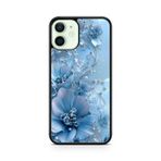 Générique Telefon Kılıfı iPhone 12 Mini Tasarım Çiçekler Pembe Zambak Orkide Koruma Ref 360