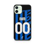 Générique Telefon Kılıfı iPhone 14 Pro ile Uyumlu Inter Milan Ev Futbol Forması Özelleştirilebilir Ronaldo Messi Neymar mbappe Ref 23