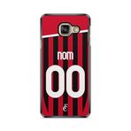 Générique Telefon Kılıfı Samsung Galaxy A3 2017 (A320) ile Uyumlu Milano Futbol Forması Ev Özelleştirilebilir Ronaldo Messi Neymar mbappe Ref 52