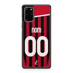 Générique Telefon Kılıfı Samsung Galaxy A71 ile Uyumlu Ev Milano Futbol Forması Özelleştirilebilir Ronaldo Messi Neymar mbappe Ref 33