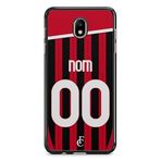 Générique Telefon Kılıfı Samsung Galaxy J7 2017 (J730) ile Uyumlu Milano Futbol Forması Ev Özelleştirilebilir Ronaldo Messi Neymar mbappe Ref 65