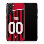 Générique Telefon Kılıfı Samsung Galaxy S21 FE ile Uyumlu Milano Futbol Forması Ev Özelleştirilebilir Ronaldo Messi Neymar mbappe Ref 111