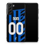 Générique Telefon Kılıfı Samsung Galaxy S22 ile Uyumlu Inter Milan Futbol Forması Ev Özelleştirilebilir Ronaldo Messi Neymar mbappe Ref 114