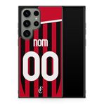 Générique Telefon Kılıfı Samsung Galaxy S22 Ultra ile Uyumlu Ev Milano Futbol Forması Özelleştirilebilir Ronaldo Messi Neymar mbappe Ref 116