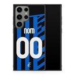Générique Telefon Kılıfı Samsung Galaxy S23 Ultra ile Uyumlu Inter Milan Futbol Forması Ev Özelleştirilebilir Ronaldo Messi Neymar mbappe Ref 117