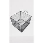 Go Dekor Çok Amaçlı Metal Kare Organizer Tel Sepet