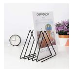 GO DEKOR Modern Tasarım Metal Dergilik Kiti İskandinav 3'gen 4 Gözlü Dergilik & Gazetelik