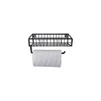 Go dekor Pratik Mutfak Kağıt Havluluk Rafı/ölçü 30x12cm SİYAH