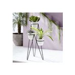 Go Dekor Trio 3Lü Tek Parça Modern Çiçeklik – Saksılık Modelleri
