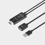 Go Des GD-8276 Wireless Display Dongle Kablosuz HDMI 1080P 110 cm Siyah Görüntü Aktarım