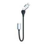 Go Des GD-UC316 Siyah 2 in 1 Type-C ve USB Arayüzlü OTG Kablo