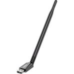 Go-Des GD-WPS013 Wi-Fi USB Adaptörü Wi-Fi Sinyal Güçlendirici 900MBPS Siyah