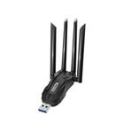 Go-Des GD-WPS015 Wi-Fi USB Adaptörü 900MBPS Siyah