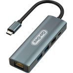 Go-Des Go Des GD-6873 Type-C To Hdtv 5in1 8k Dönüştürücü Adaptör Gri