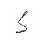 Go-Des Go Des GD-UC165 Type-C To 3.5mm Hi-Fi Aux Çevirici Örgülü Ses Adaptörü Gri