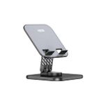 Go-Des Metal Telefon ve Tablet Standı Go Des GD-HD776 Taşınabilir Katlanabilir 360 Dönebilen Siyah