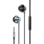 Go-Des Süper Bass Kablolu Metal Kulaklık 3.5mm Jack Go Des GD-EP216 Serisi ​hi-Fi Ses Sistemi (1.2mtr) - Siyah