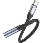 Go-Des Type-C Aux Çevirici Kablo Go Des GD-UC068 Type-C To 3.5mm Aux Çevirici Ses Adaptörü Siyah