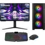 Go Gamer GP1170DS Ryzen 5 7600X 32GB Ram 1TB SSD+1TB HDD RX7600XT Windows 11 Pro Masaüstü Bilgisayar