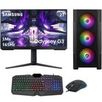 Go Gamer GP611DS Ryzen 5 5600X 16GB Ram 512GB SSD RX550 Windows 11 Pro Masaüstü Bilgisayar