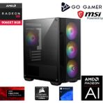 Go Gamer S413 Intel Core I5 13400F / 32GB Ddr5 5200MHZ / 512GB Nvme SSD 3300-3100MB-SN / RX9060 Xt 8gb / Windows 11 Pro Masaüstü Bilgisayar