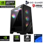 Go Gamer S458 Intel Core I5 14400F / 32GB Ddr5 5200MHZ / 2tb Nvme SSD 6000-5000MB-SN Gen4 / RTX5060 8gb / Windows 11 Pro Masaüstü Bilgisayar