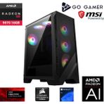 Go Gamer S564 Intel Core I5 14600KF / 64GB Ddr5 5200MHZ / 2tb Nvme SSD 6000-5000MB-SN Gen4 / Rx 9070 16GB / 240MM Sıvı Soğutma / Windows 11 Pro Masaüstü Bilgisayar