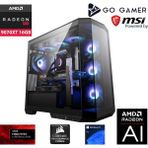 Go Gamer S994P Intel Core I7 14700F / 32GB 6000MHZ Ddr5 / 1tb Nvme SSD 6000-4000MB-SN Gen4 / Rx 9070 Xt 16GB / 360MM Sıvı Soğutma / Windows 11 Pro Masaüstü Bilgisayar