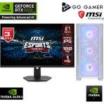 Go Gamer WE71D Amd Ryzen 5 7600 / 16GB Ddr5 5600MHZ / 1tb Nvme M.2 SSD / RTX5070 12GB / Msı 27" 180Hz. / Beyaz Kasa Gaming Paket
