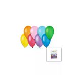 Go İthalat 107322 Klasik Renkli Balon 7 İnç - 19Cm - 100Pcs (4457)