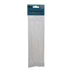 Go İthalat 25PCS Beyaz 3.6X200MM Plastik Cırt Kelepçe (5250)