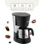 Go İthalat 2in1 Filtre Kahve - Çay Demleme Makinesi 1.2lt Cam Hazne - Su Seviye Gösterge SCM-2938 (5250)