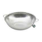 Go İthalat 31CM METAL KULPLU ÇELİK SEPET SÜZGEÇ İNCE TEL AYAKLI (5365)