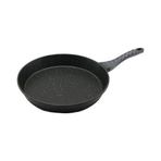 Go İthalat 32CM Döküm Tava Kabartma Piramit Desenli Bakalit Sap=18.2cm Poşetli Ambalaj (5250)
