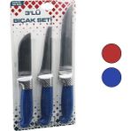 Go İthalat 3pcs Bilezikli Kurban Bıçak Seti BP-320Y--BP-036K--BP-0403 No:2 Kemik Sıyırma - No:0 Yüzme - No:3 Et Kurban Bıçak (5586)