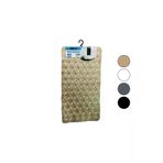 Go İthalat 5224Gok210911 Dikdörtgen - Plastik Kabartma Çiçek Desen- Renkli 92Pcs Vantuz Kaydirmaz Banyo- Küvet Paspas