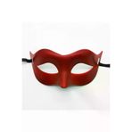 Go İthalat 54160 Kırmızı Renk Masquerade Kostüm Partisi Venedik Balo Maskesi (4352)