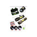 Go İthalat 5440Goit-8830 Usb Charge 2İn13W+1W Usb Şarjli Ledli Polis El Feneri Metal Kasa Pls.kutu (0)