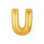 Go İthalat 55468 U Harf Folyo Balon Altın Renk 40 Inç (4457)