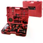 Go ithalat 6PCS USTA ELEKTRİKLİ ALET SETİ ŞARJLI=21V SPRAL TAŞLAMA - HİLTİ - BAĞ MAKAS - SOMUN SÖKME - DARBELİ VİDALAMA - BUDAMA TESTERE PLASTİK ÇANTALI ASR-1268 (4745)