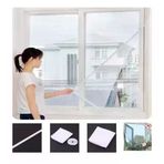 Go İthalat 75 X 125 Cm + 4 Mt Cırt Bant Kesilebilir Hazır Pencere Tül Sineklik Pratik Tak Çıkar (5250)