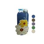Go İthalat AZ-5224Gok210923 Çiçek Figürlü - Renkli 45X75Cm Su Emici - Sihirli Banyo Paspasi Elastik