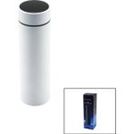 Go İthalat BEYAZ LED DERECE GÖSTERGELİ 304-ÇELİK TERMOS 500ML FİLTRELİ 12 SAAT SICAK - SOĞUK TUTMA (5365)