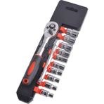 Go İthalat Cr-V Socket Set 12 Parça 1/2 Inç Vakumlu Lokma Seti (4604)