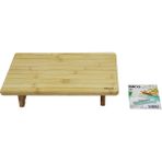 Go İthalat Dikdörtgen Ayaklı Mini Sofra MODEL=32X21.5CM Bambu Ahşap Kesim Panosu (784)