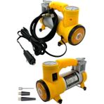 Go İthalat Elektrikli Araba Lastik Şişirme / 150 PSI - 12V / Taşınabilir Metal Hava Kompresörü (5381) - Renkli