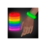 Go İthalat Fosforlu Bileklik Neon Parti Bilekliği Glow Stick Ekstra Kalın Işıklı Bilezik 6 Renk 65978