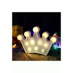 Go İthalat goithalat.1ulora522494392001.2 3D Dekoratif Pilli Kraliçe Tacı Model Led Masa Ve Gece Lambası (5224)
