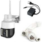 Go İthalat INT-CMR21 Sd-Kart Destekli Hareketli Sesli Gece Renkli Ptz Akıllı Wifi Güvenlik Kamerası (5517)